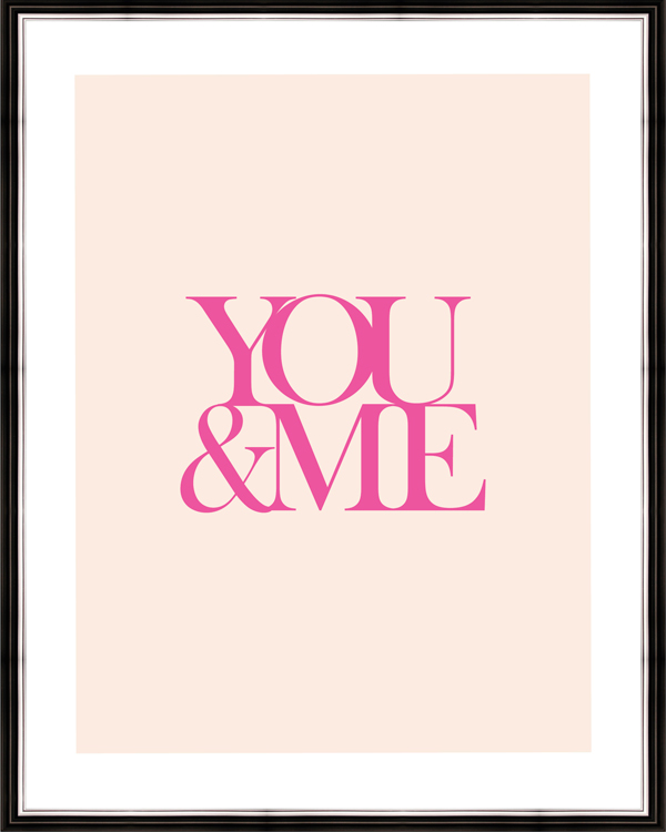 Картина в багете 40x50 см "You&Me" BE-103-487