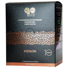 Coffee Go Апельсин Armelle (10х10 гр)
