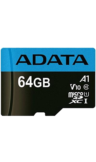 Карта памяти ADATA MicroSD XC 64 ГБ class 10