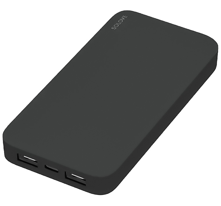Внешний аккумулятор Xiaomi Mi SOLOVE 20000 mAh Black