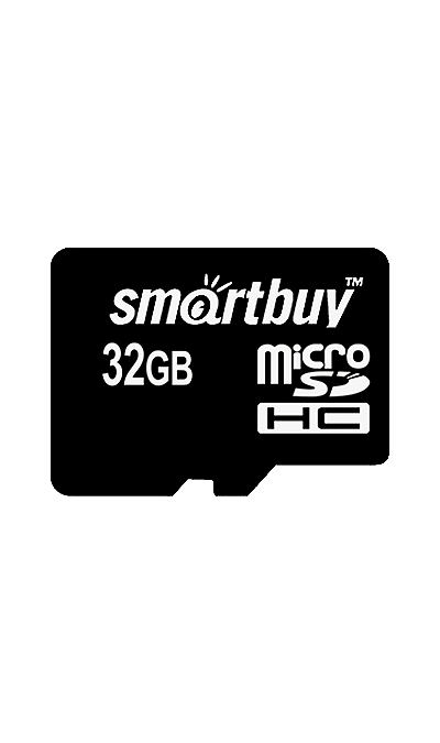 Карта памяти SmartBuy MicroSD HC 32 ГБ class 10 (с адаптером)
